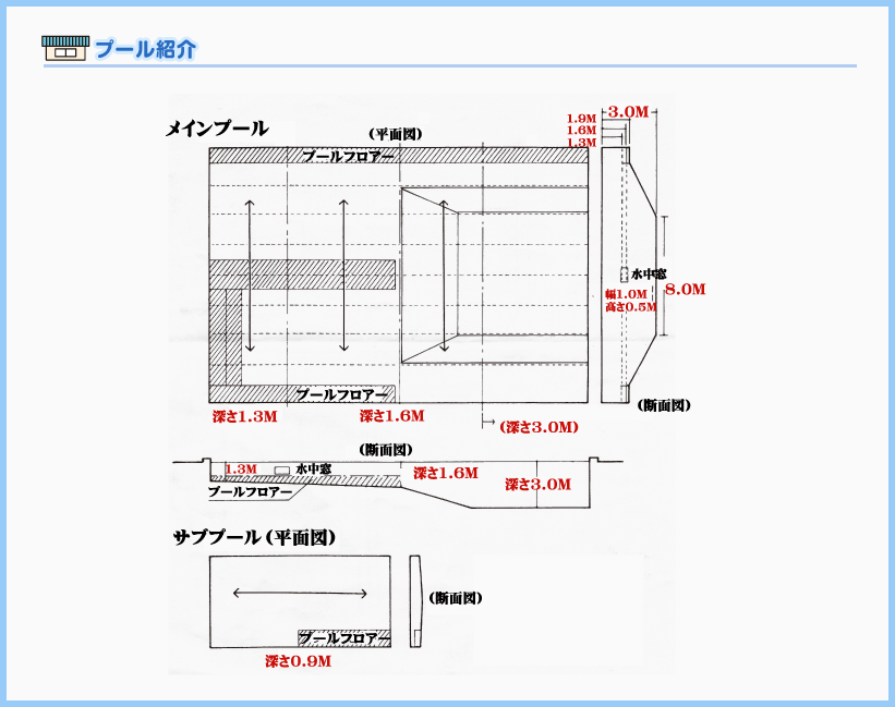 プール紹介